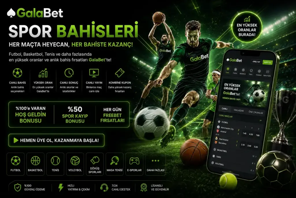 galabet spor bahisleri